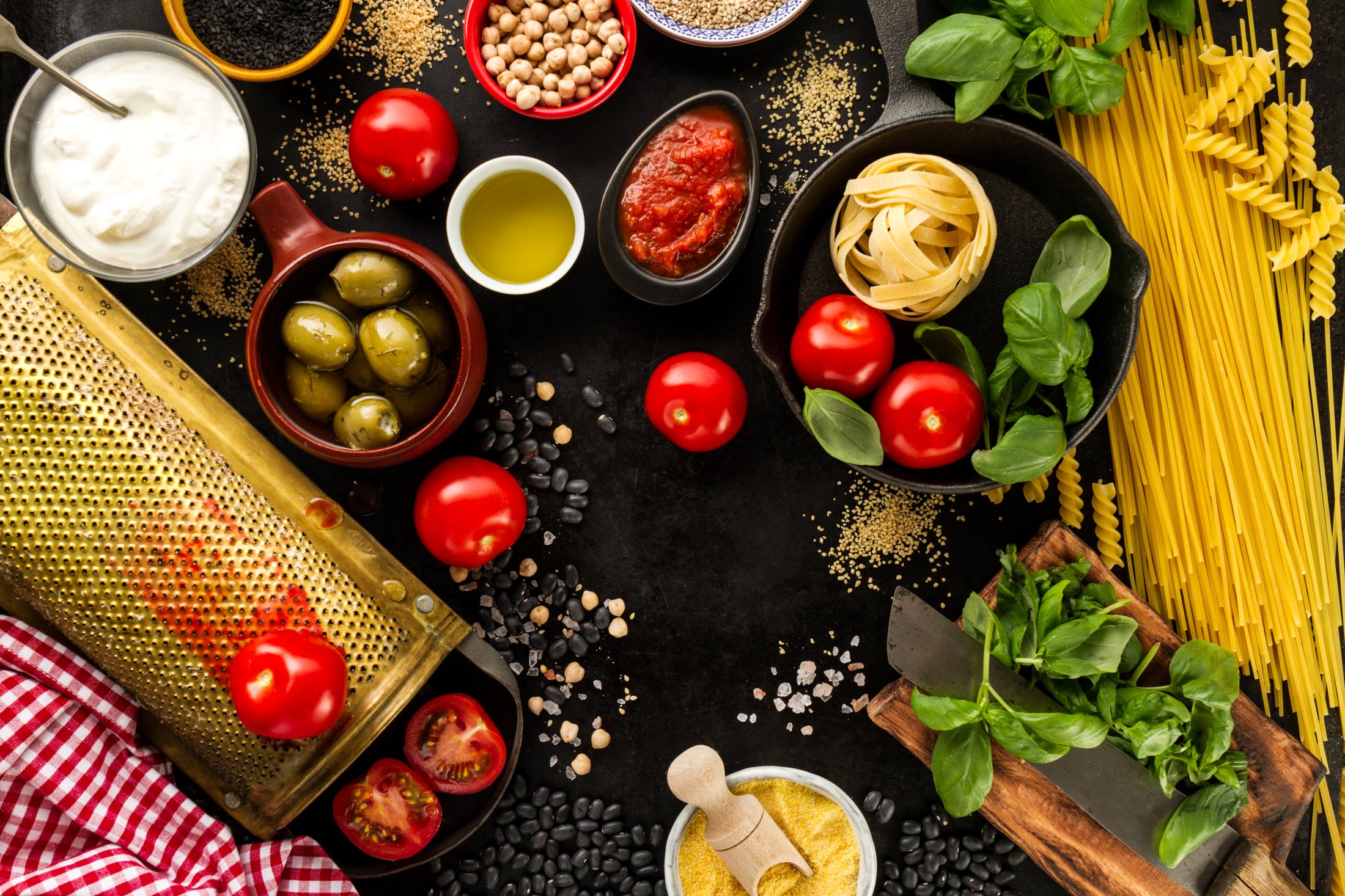Ingredientes - Cantina Mamma Carmella