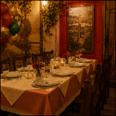 Aniversários & celebrações - Cantina Mamma Carmella